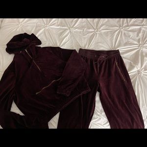 2 piece sweatsuit
